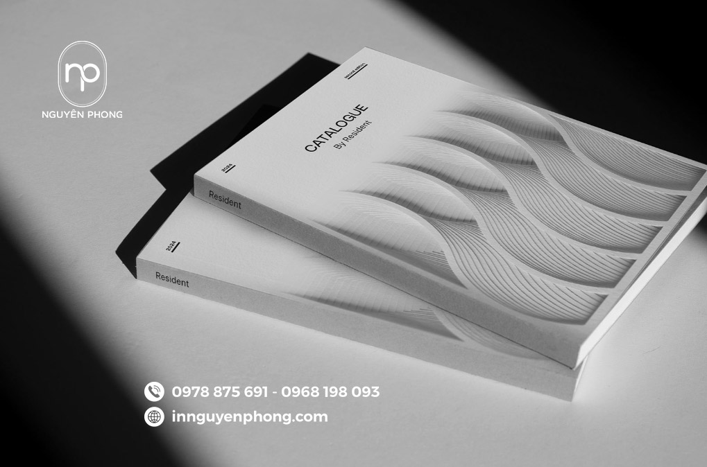Mẫu catalogue đơn giản, sang trọng 